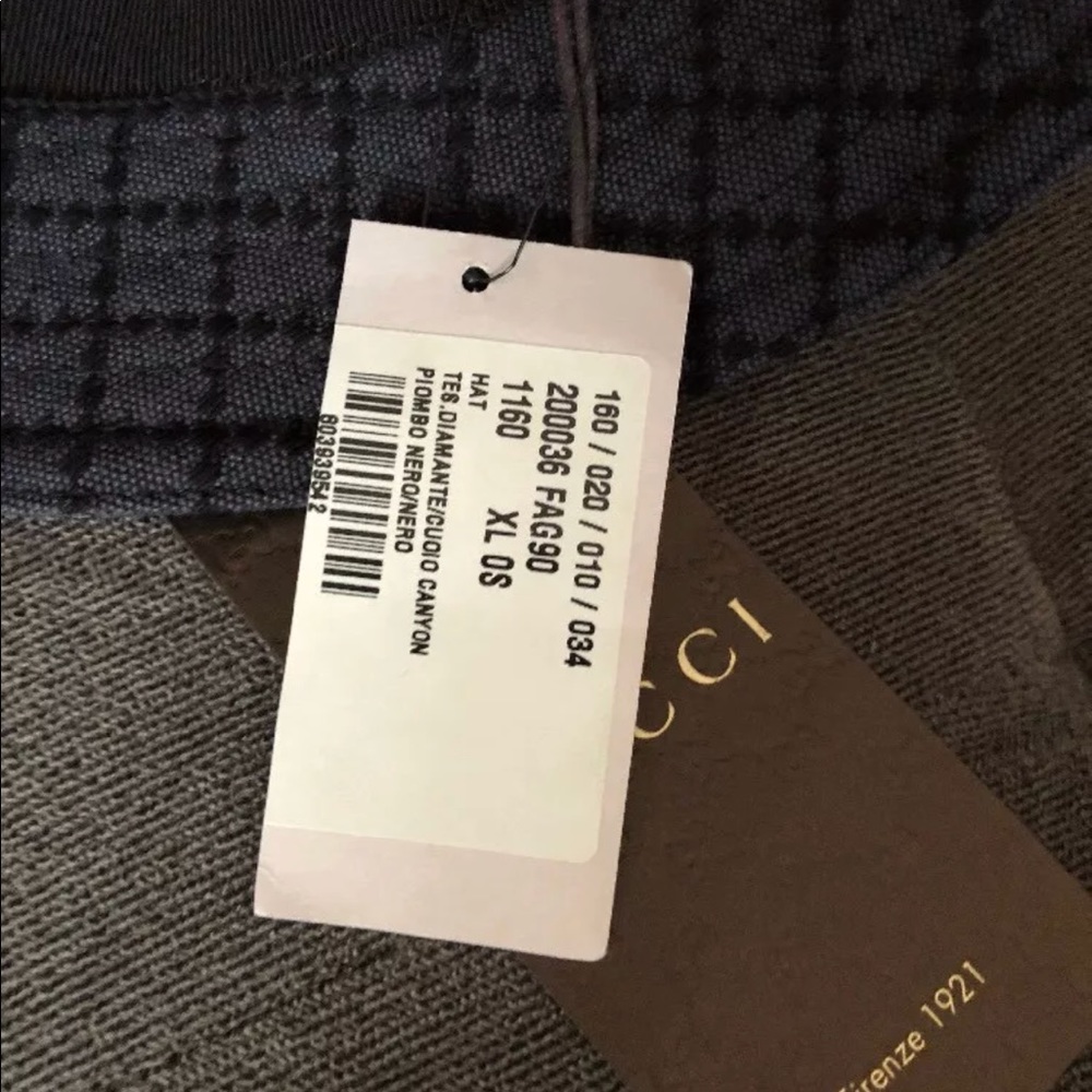 SOLD🚫NEW gucci fedora black FIRM - Picture 3 of 5